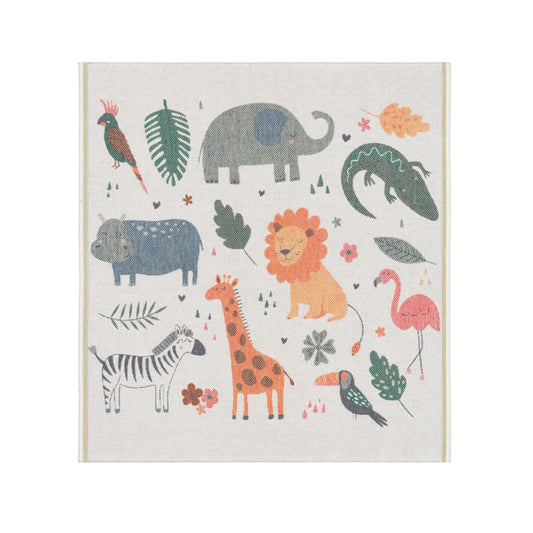 Ekelund Djungeldjur Organic Cotton Baby Blanket