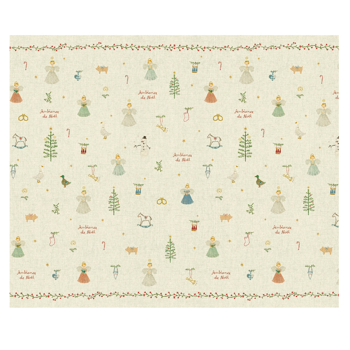 Maileg Gift wrap Ambiance de Noel 10m