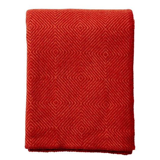 Klippan Nova Wool Blanket Rust