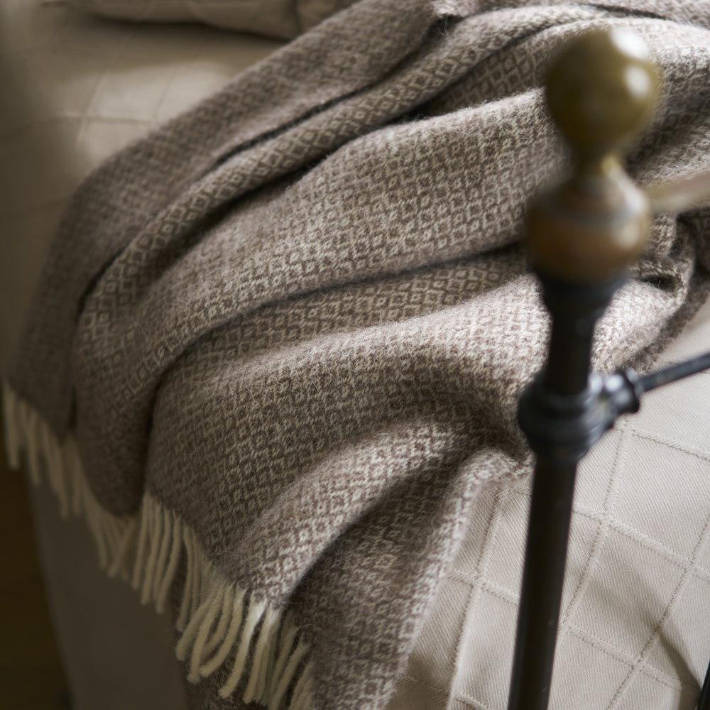 Klippan Lima Wool Blanket Sand