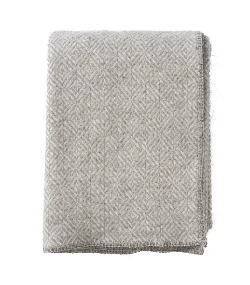 Klippan Diamonds Wool Blanket