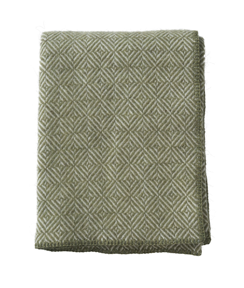 Klippan Diamonds Wool Blanket