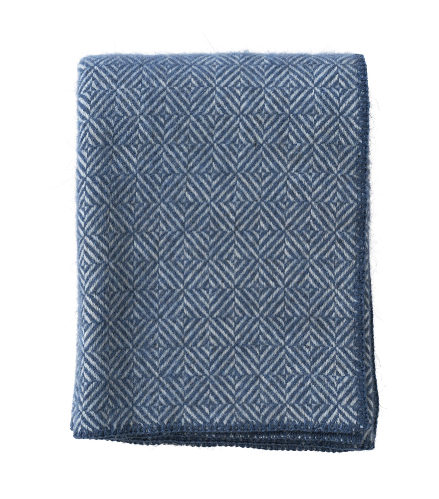 Klippan Diamonds Wool Blanket