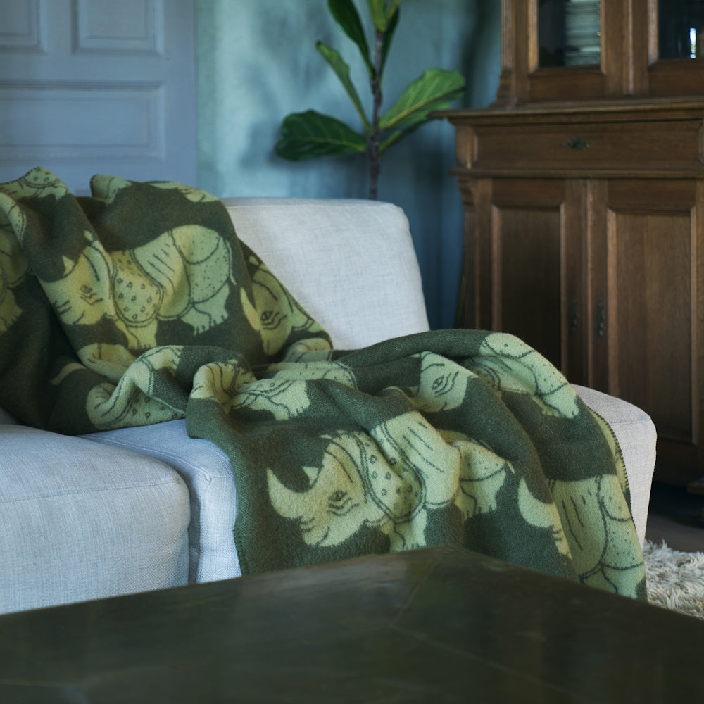 Klippan Rhino Eco Wool Blanket