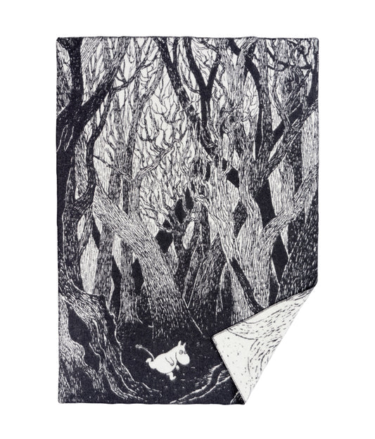 Klippan Moomin On The Run Eco Wool Blanket