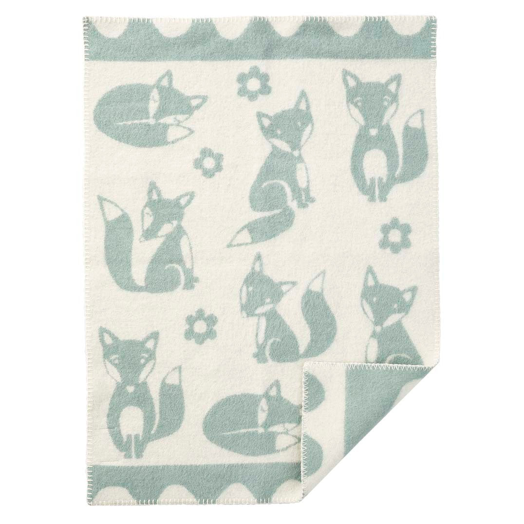 Klippan Fox Baby Wool Blanket