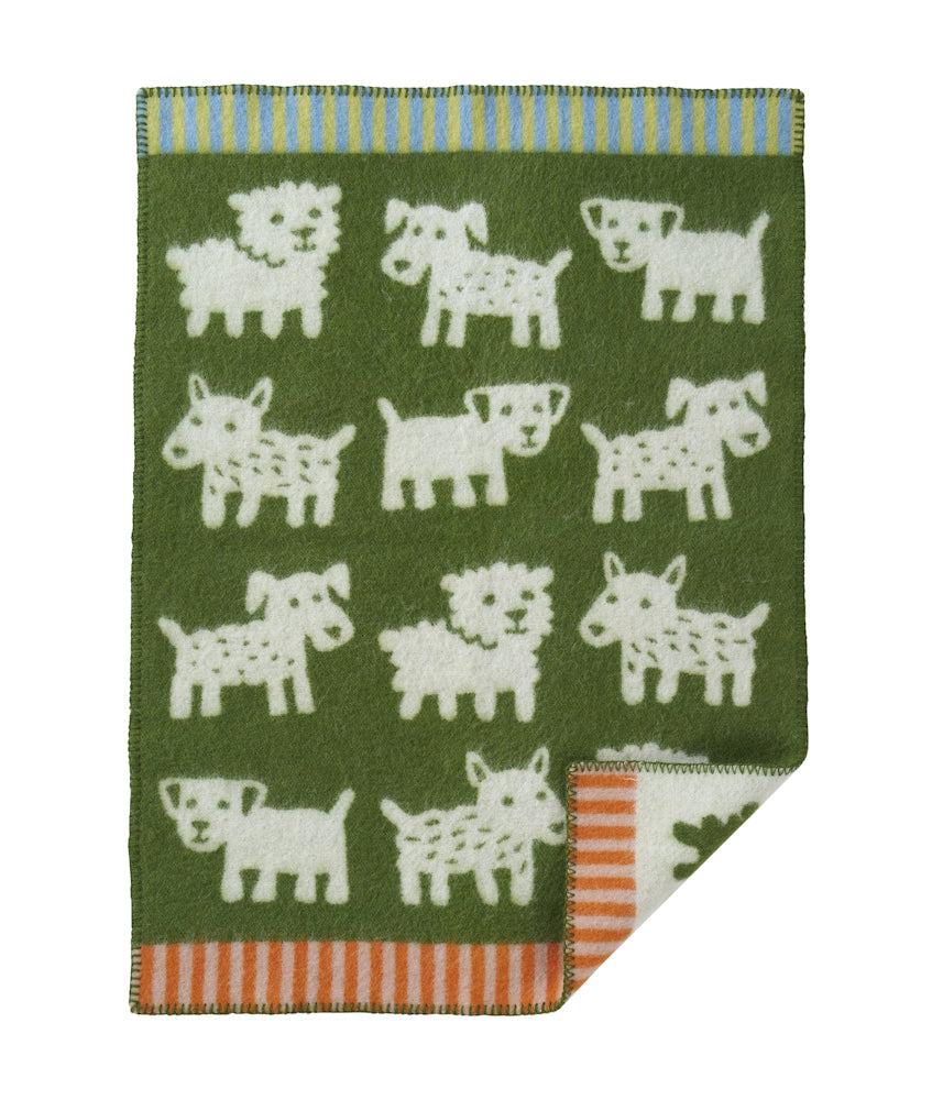 Klippan Voff Eco Wool Baby Blanket