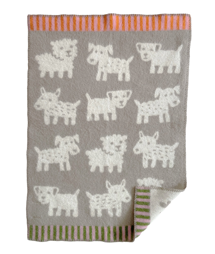 Klippan Voff Eco Wool Baby Blanket