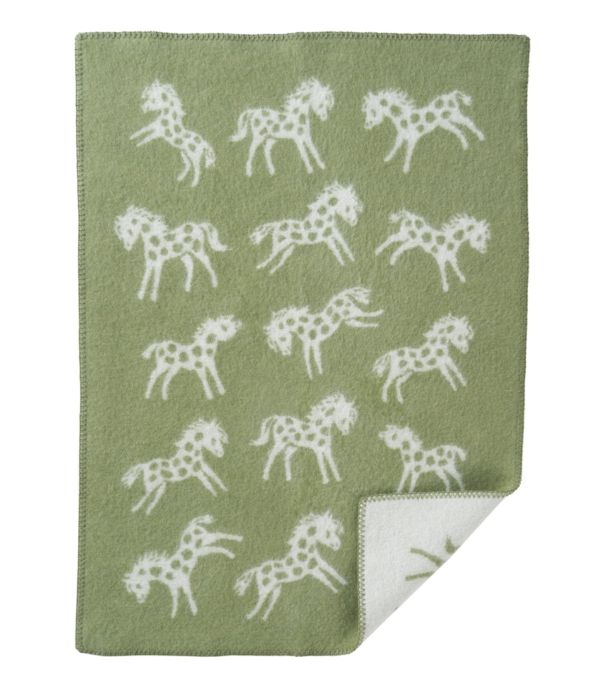 Klippan Pony Wool Baby Blanket