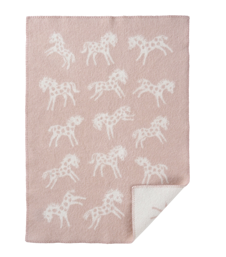 Klippan Pony Wool Baby Blanket