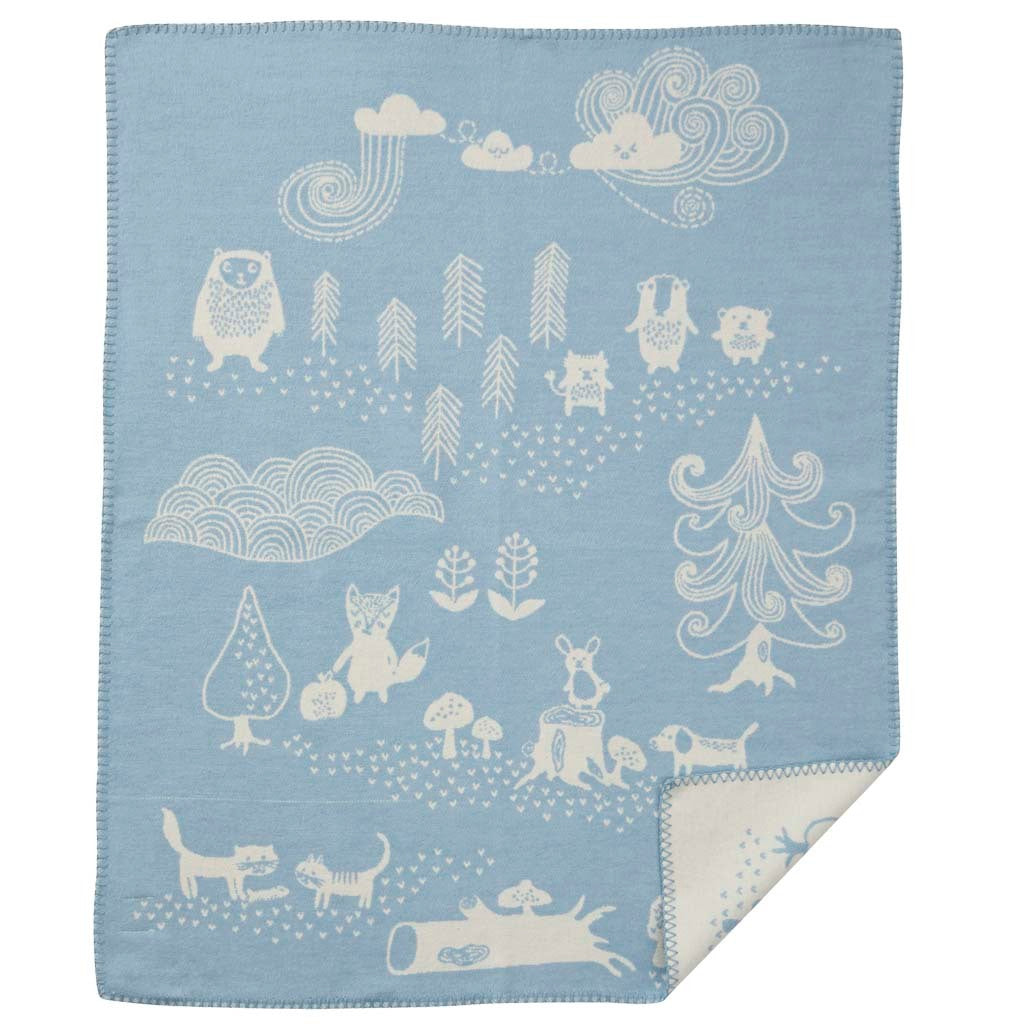 Klippan Little Bear Organic Cotton Blanket