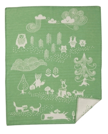 Klippan Little Bear Organic Cotton Blanket