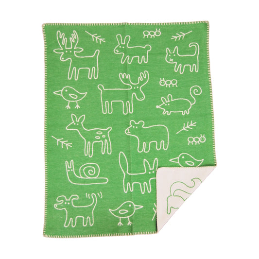 Klippan In The Woods Organic Cotton Baby Blanket