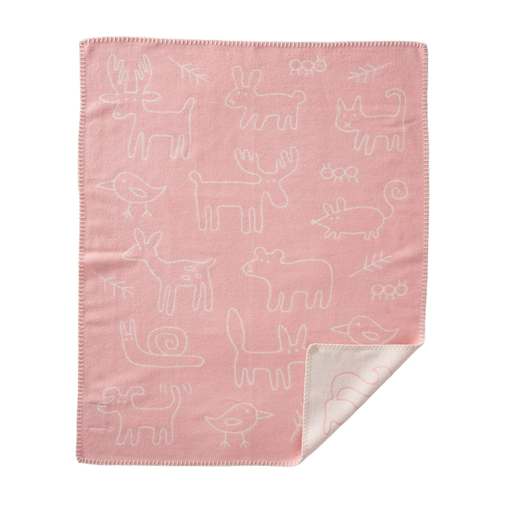 Klippan In The Woods Organic Cotton Baby Blanket