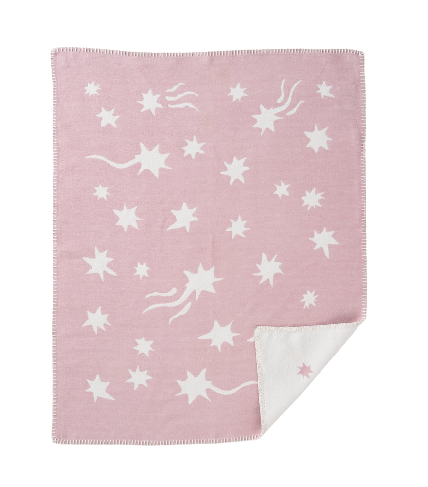 Klippan Shooting Star Organic Cotton Baby Blanket