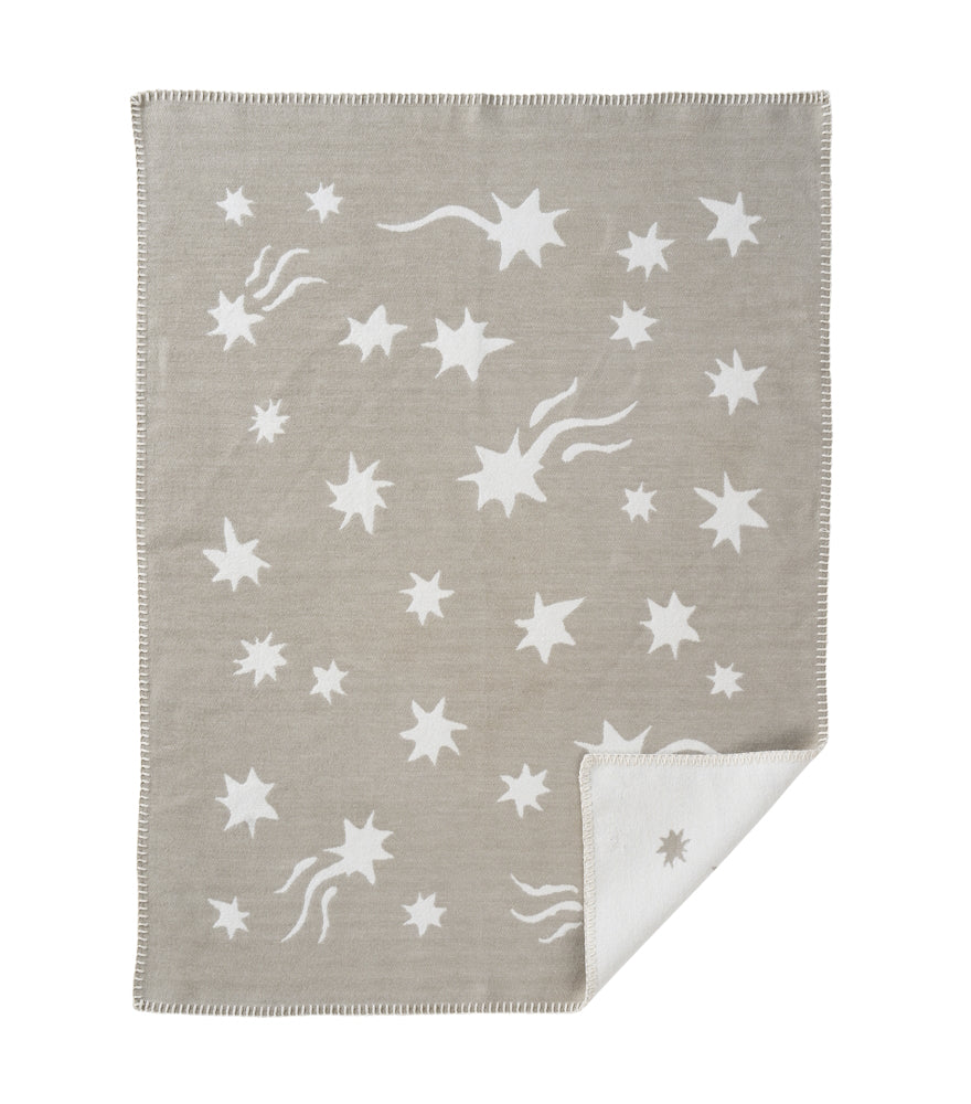 Klippan Shooting Star Organic Cotton Baby Blanket