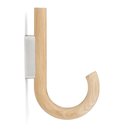 Gejst Hook Hanger Oak-Chrome