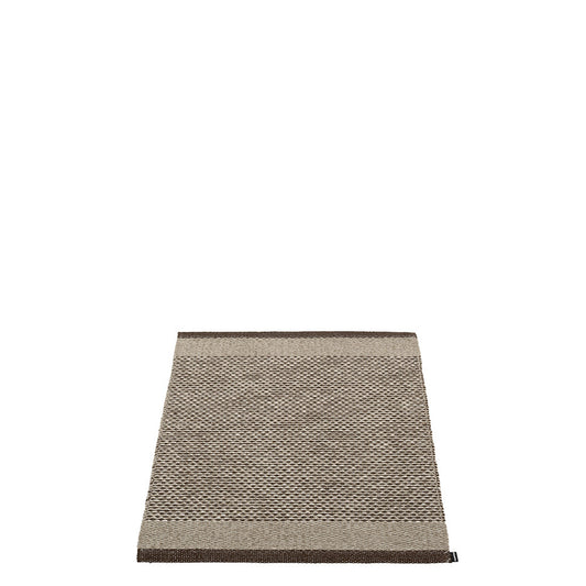 Pappelina Rug Edit Dark Brown