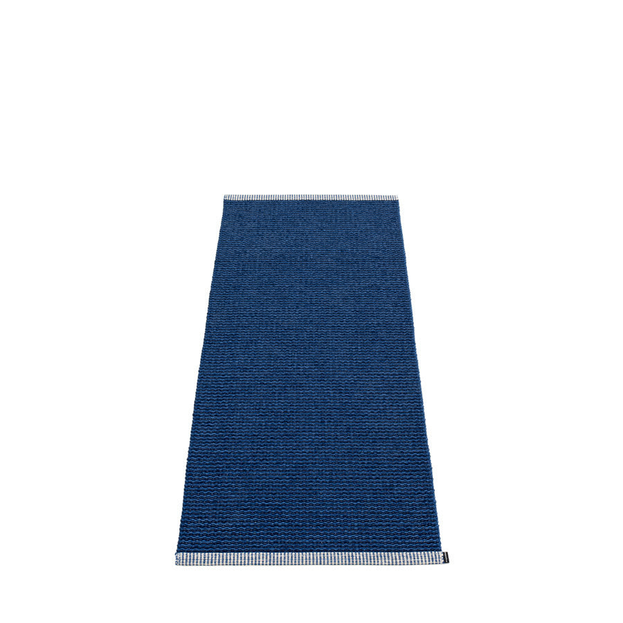 Pappelina Rug Mono Dark Blue-Denim