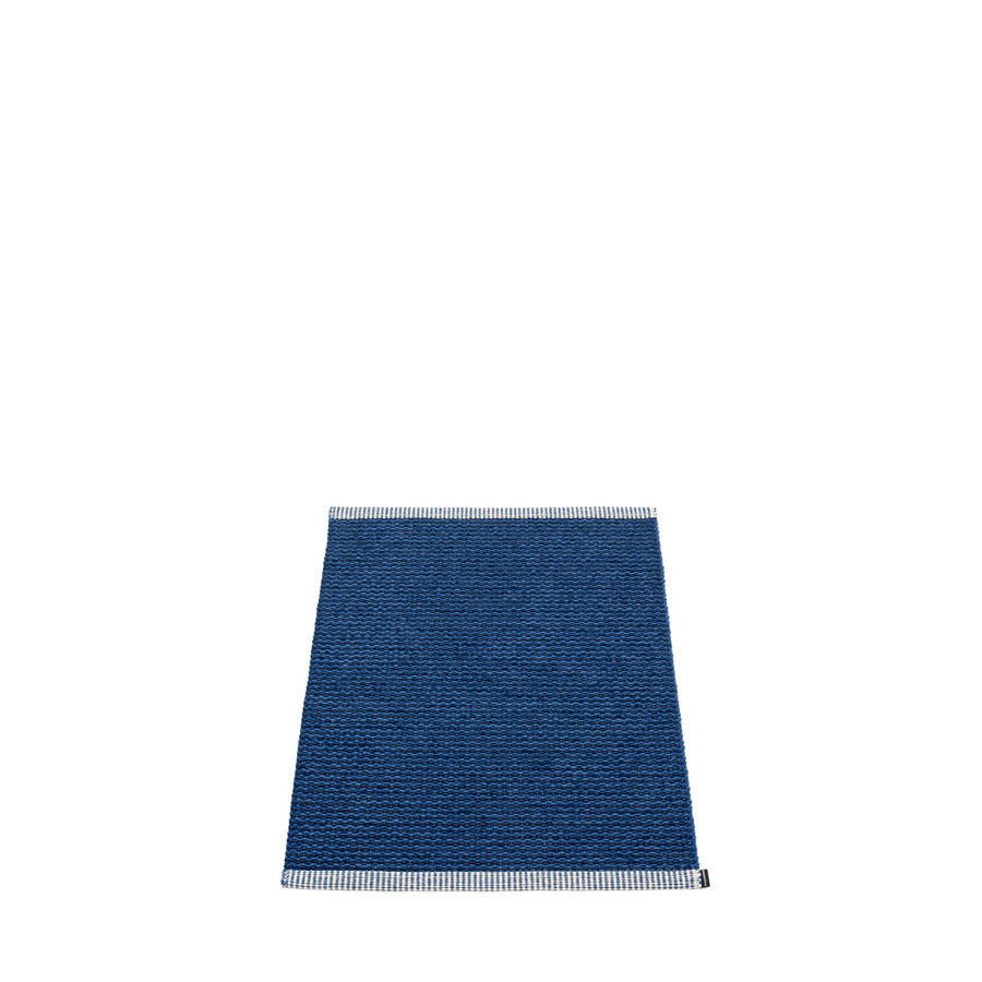 Pappelina Rug Mono Dark Blue-Denim