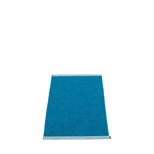 Pappelina Rug Mono petrol 60x85