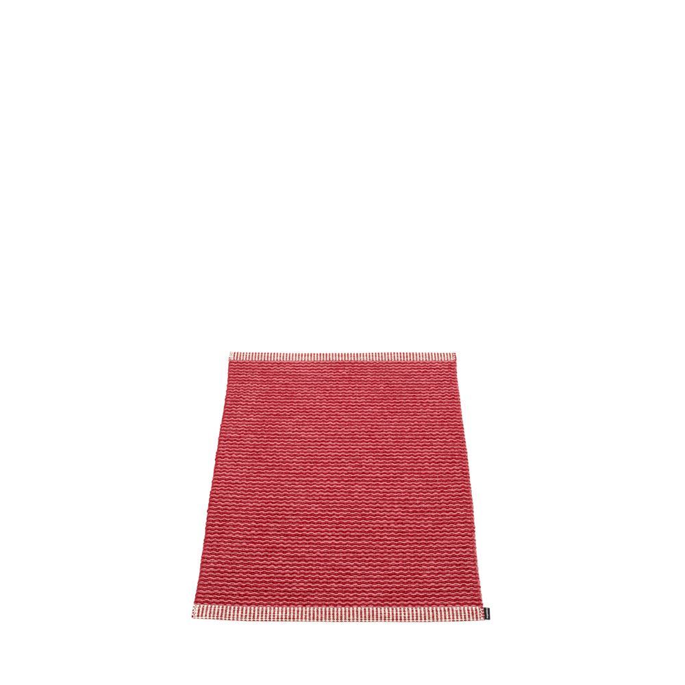 Pappelina Rug Mono Blush-Red