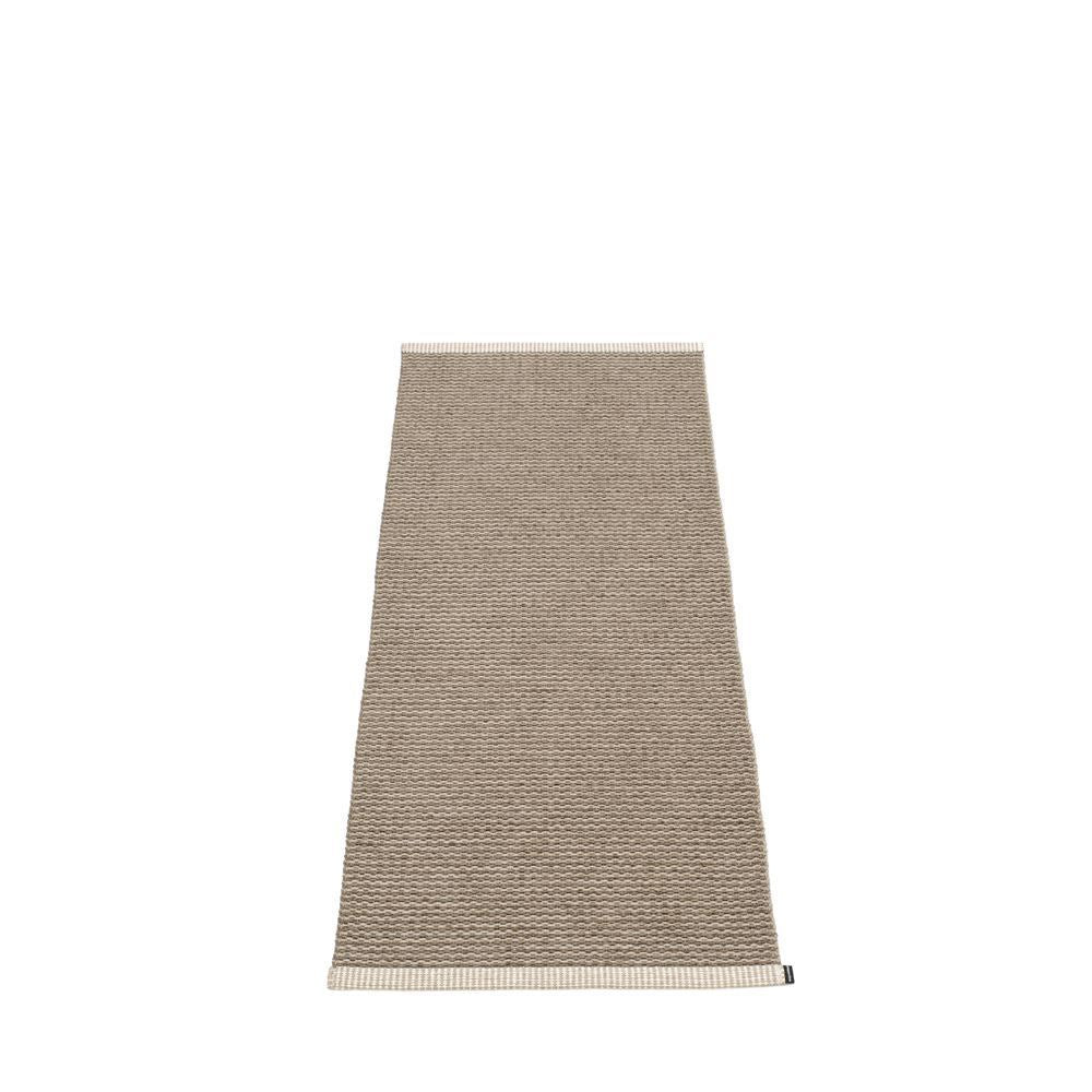 Pappelina Rug Mono Dark Mud