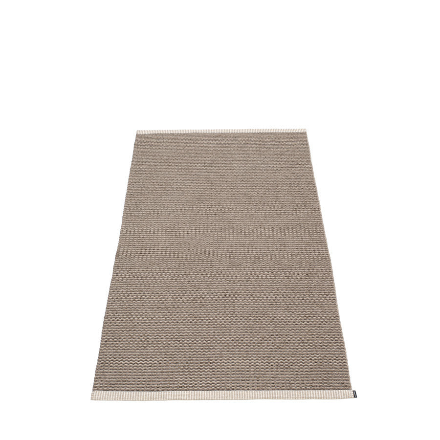 Pappelina Rug Mono Dark Mud