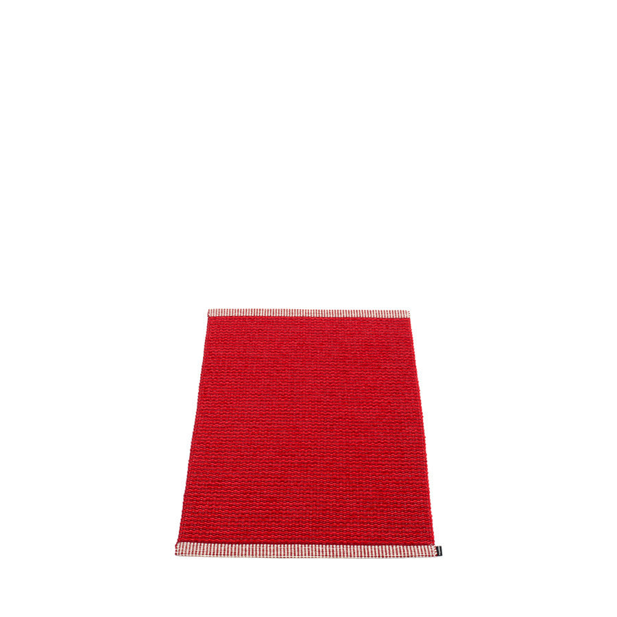 Pappelina Rug Mono Dark Red