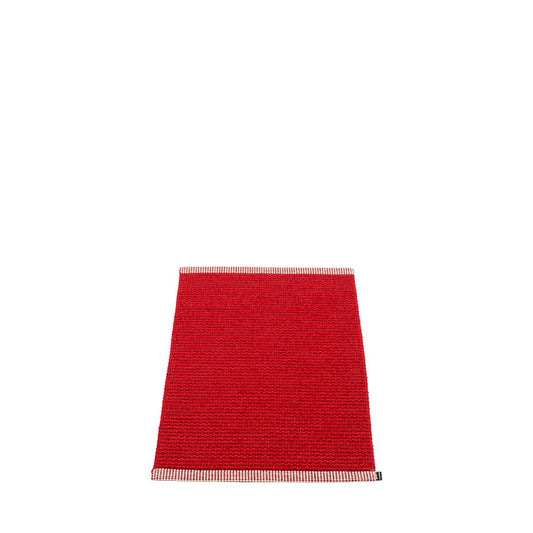 Pappelina Rug Mono Dark Red