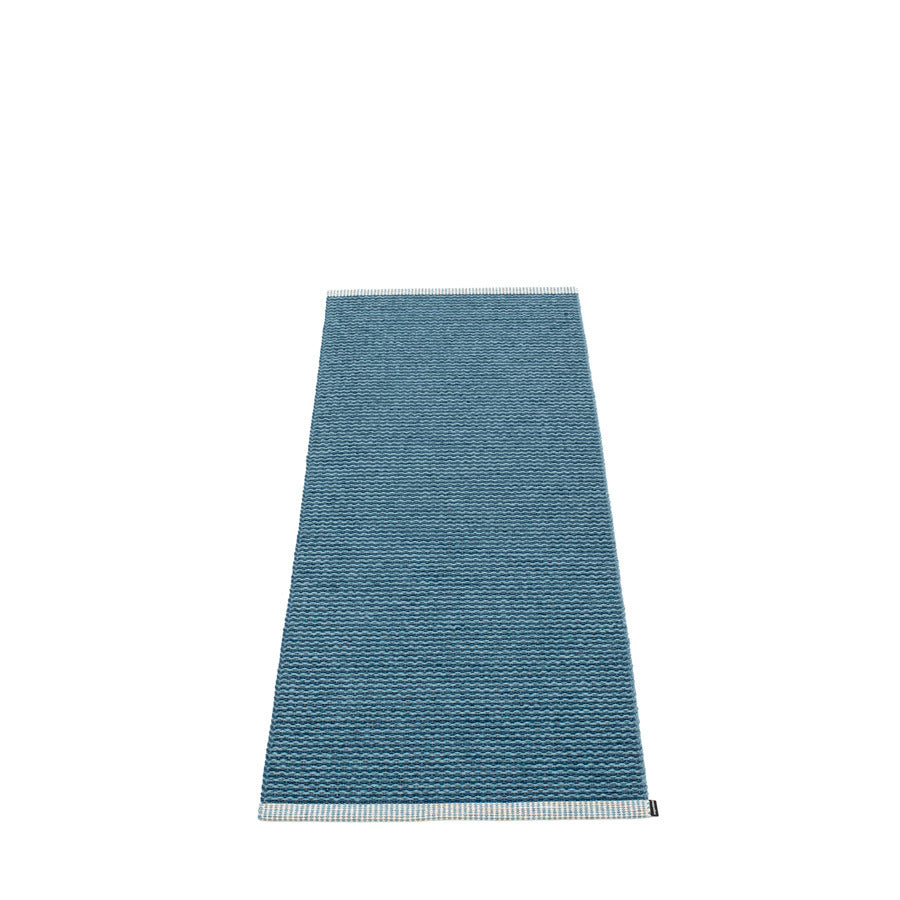 Pappelina Rug Mono Ocean Blue