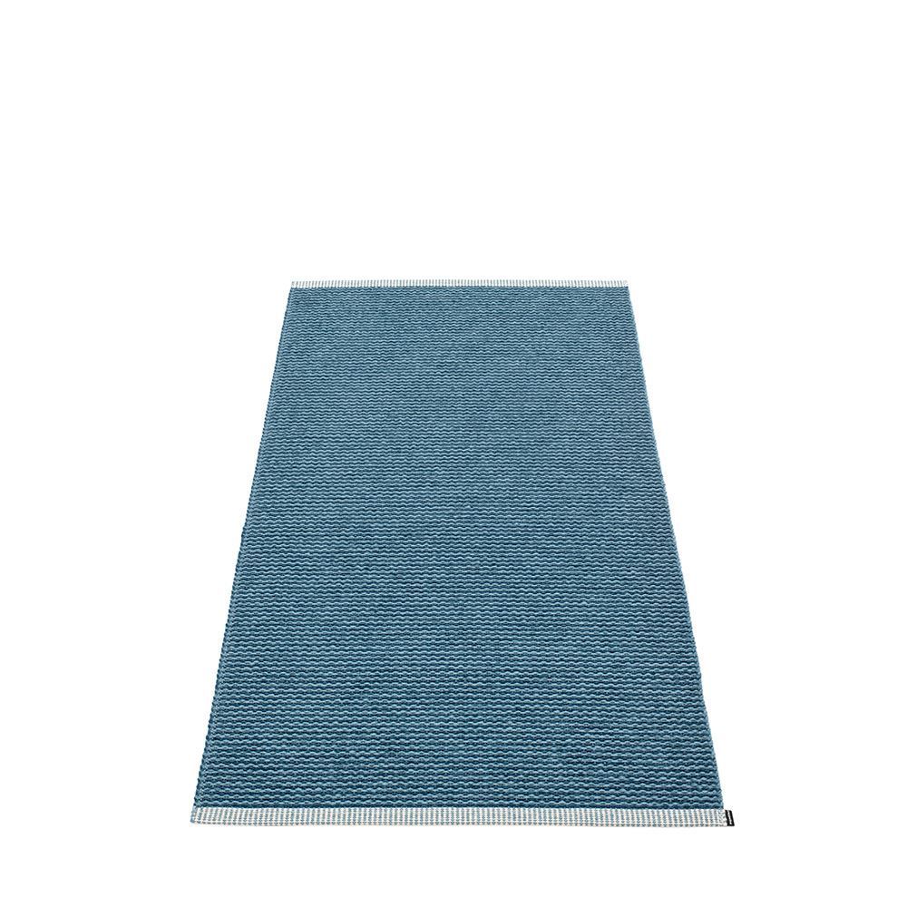 Pappelina Rug Mono Ocean Blue