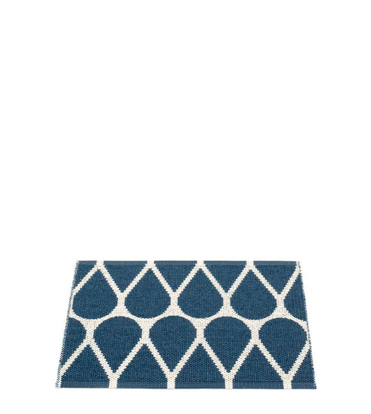 Pappelina Rug Otis Ocean Blue