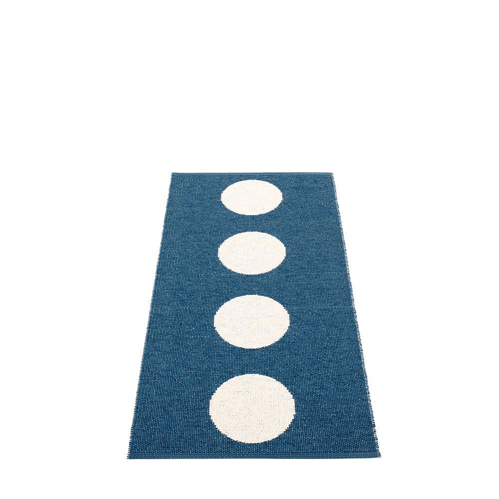 Pappelina Rug Vera Ocean Blue