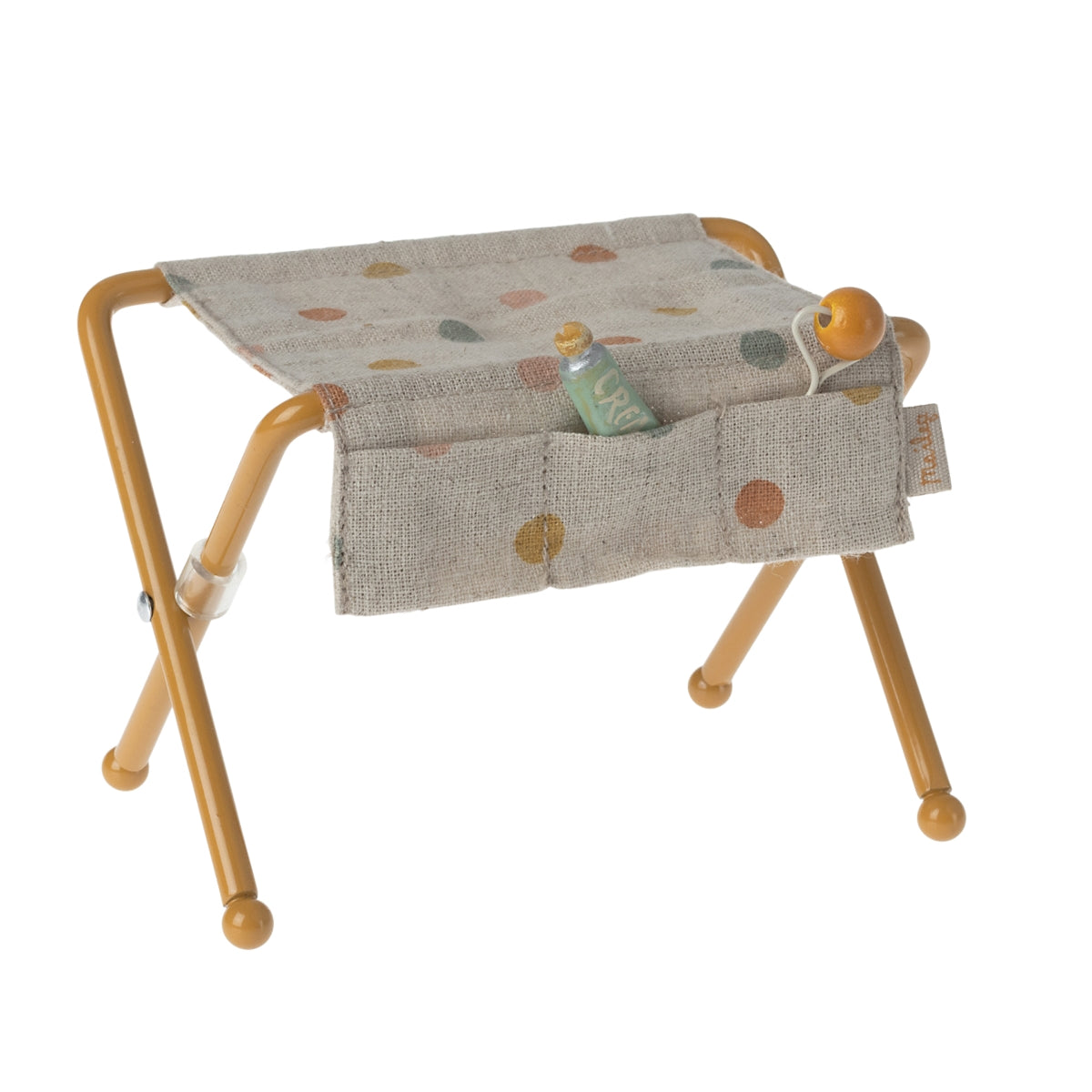 Maileg Nursery Table for Baby Mouse ocher