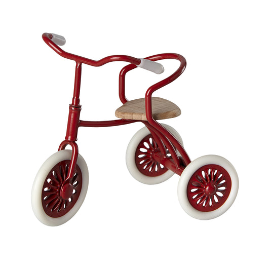 Maileg Abri a Tricycle Mouse Red