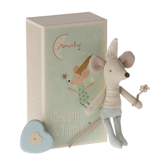 Maileg Tooth Fairy Mouse Little Brother in box