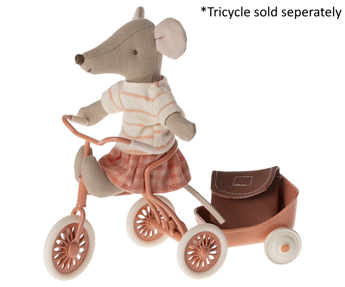 Maileg Tricycle Mouse Big Sister Coral 2024