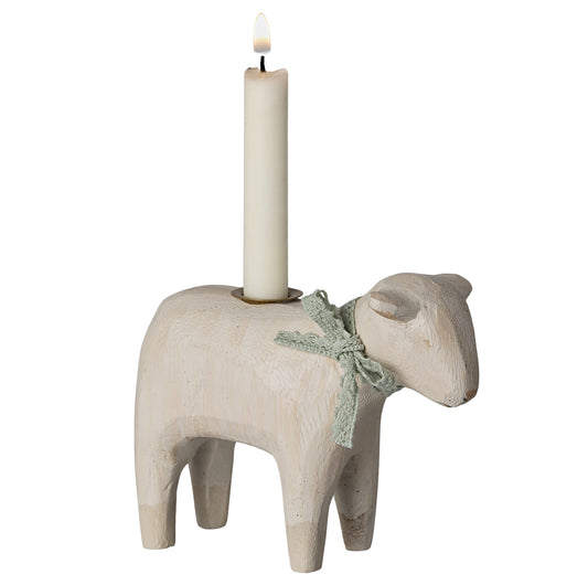 Maileg Lamb Candleholder Mint