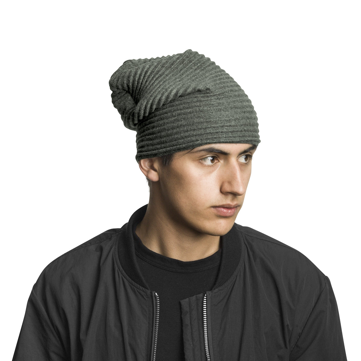 Design House Stockholm Pleece Beanie Forest Green