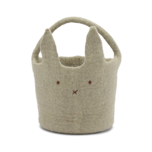 Gry & Sif Bunny Basket Big dusty green