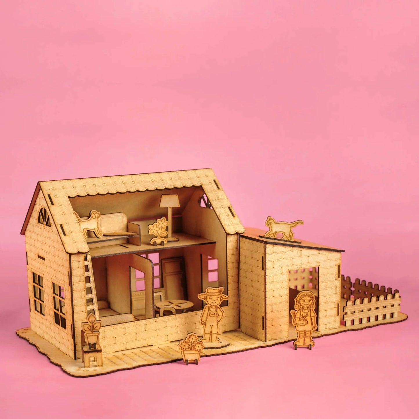 Crateit Country Cottage Wooden Toy