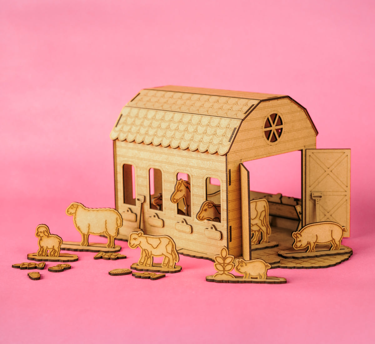 Crateit Barn Life Wooden Toy