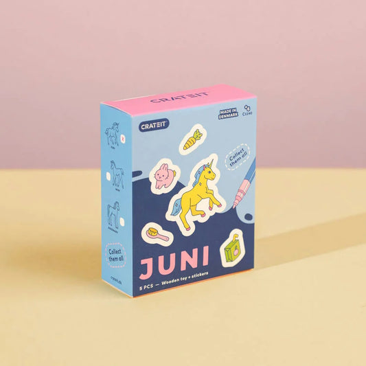 Crateit Unicorn Juni Wooden Toy