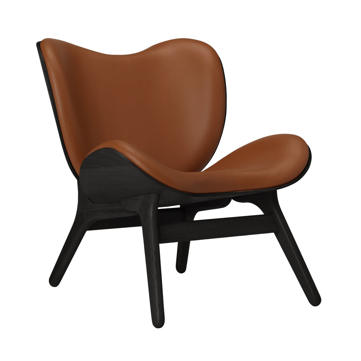 Umage A Conversation Piece Lounge Chair Low Black Oak