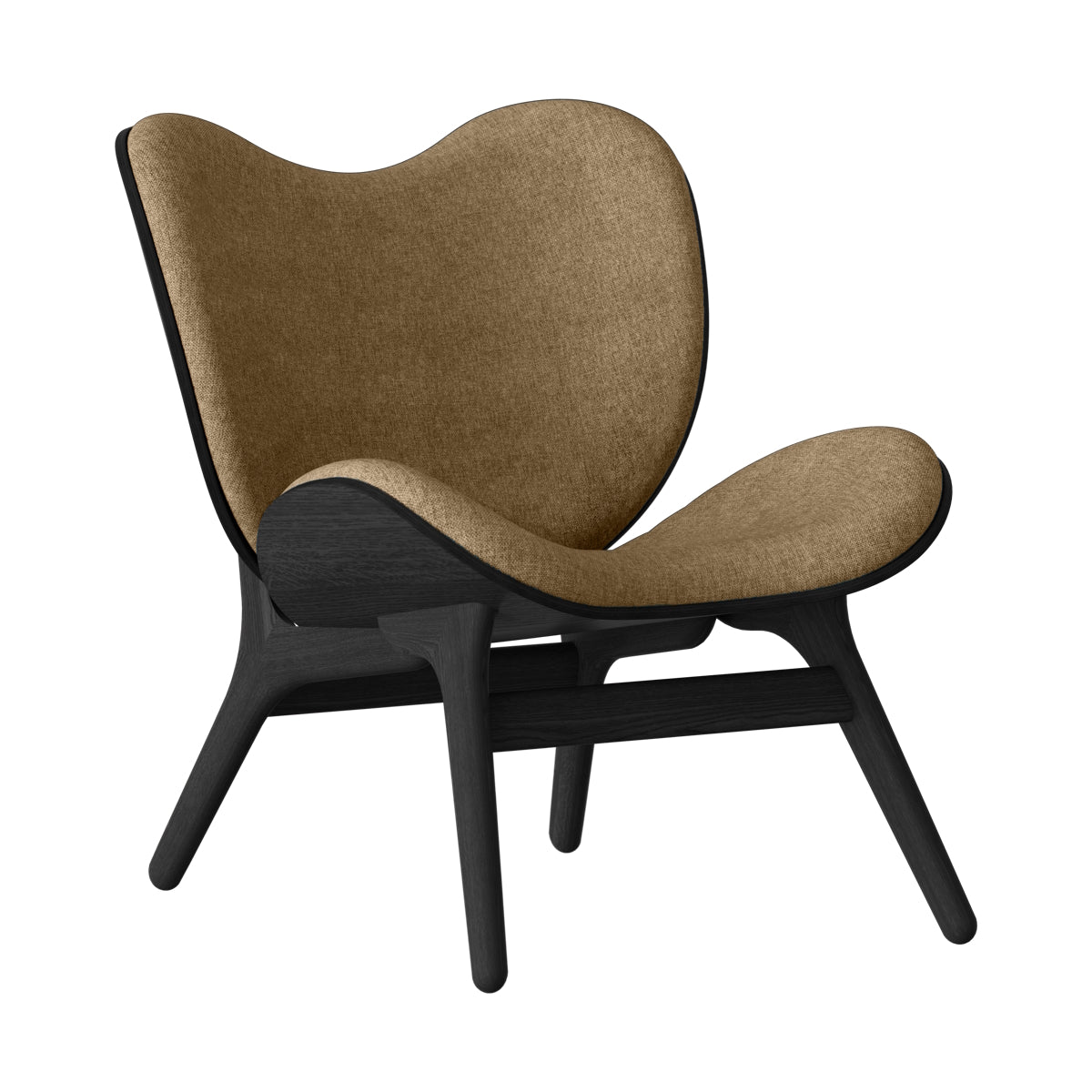 Umage A Conversation Piece Lounge Chair Low Black Oak