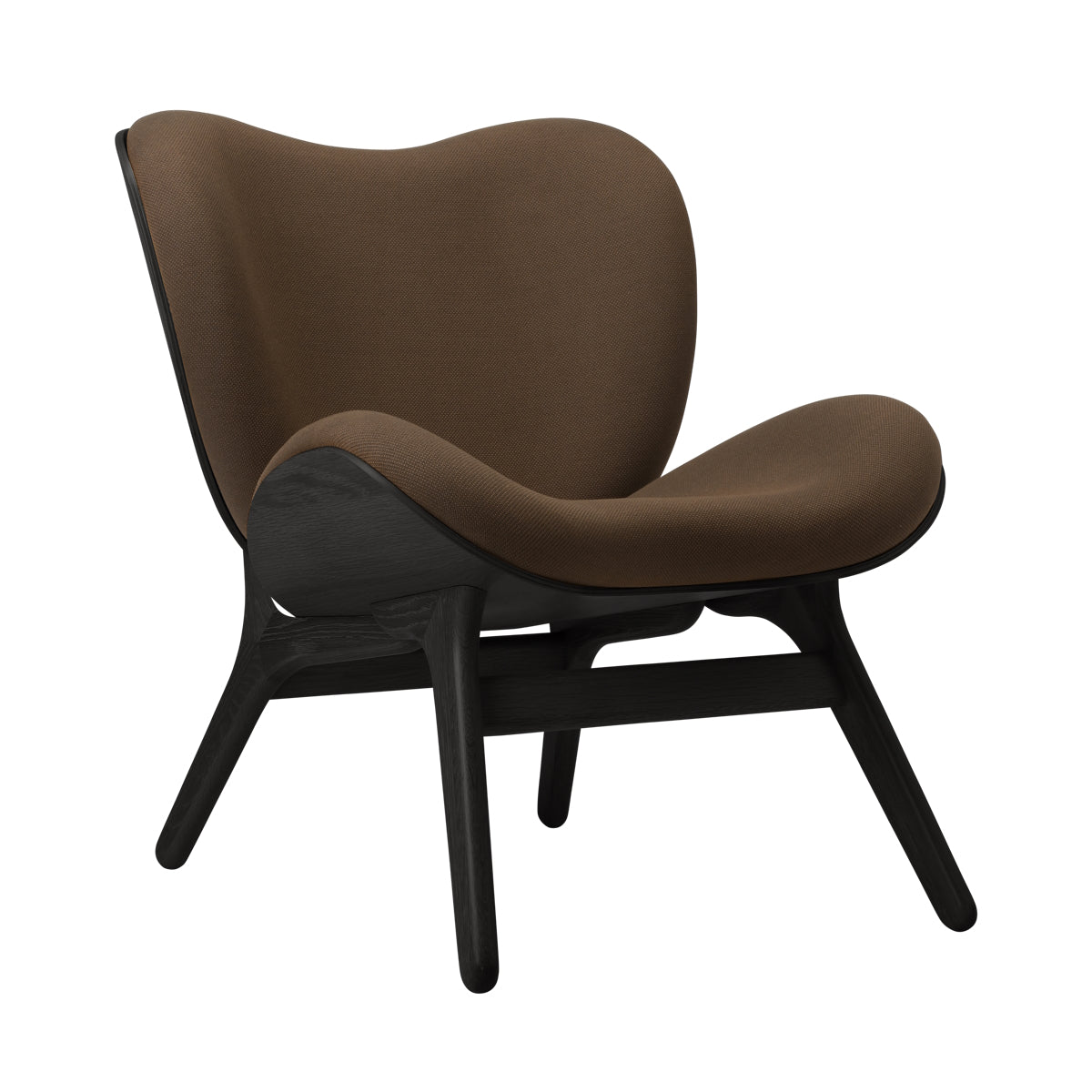 Umage A Conversation Piece Lounge Chair Low Black Oak