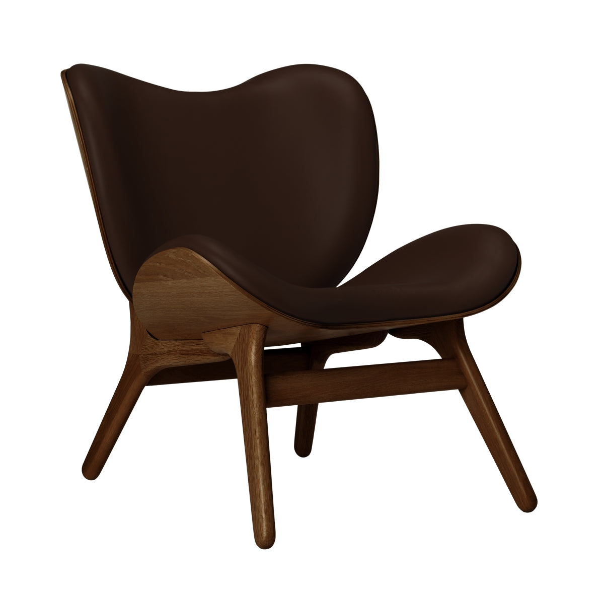 Umage A Conversation Piece Lounge Chair Low Dark Oak