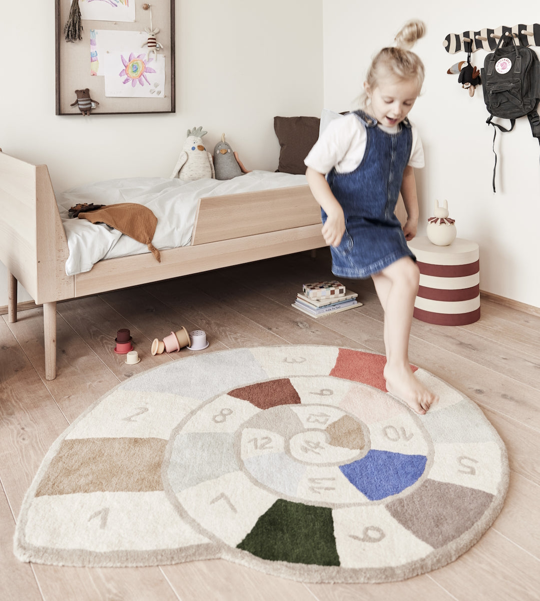 OYOY Nautilus Hopscotch Rug Multi