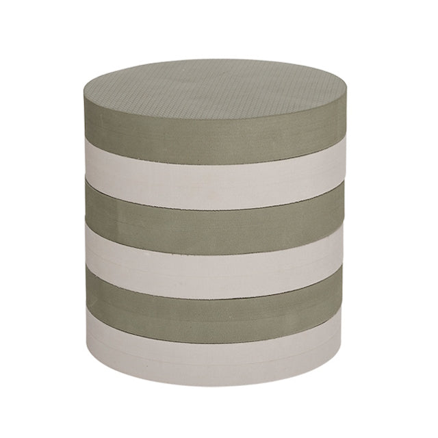 OYOY Iro Foam Stacking Stool olive-clay